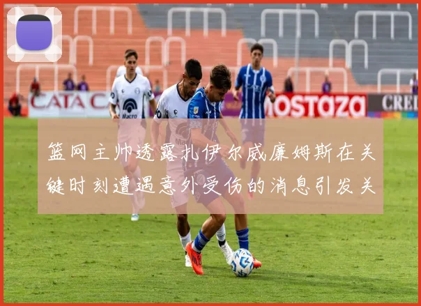 篮网主帅透露扎伊尔威廉姆斯在关键时刻遭遇意外受伤的消息引发关注